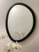 Espelho Decorativo Orgânico Preto 58x70 cm Eg
