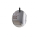 Espelho Decorativo Life Alça Corino 50cm Redondo