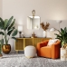 Espelho Decorativo Hole Alça Sisal 50x50cm Quadrado