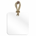 Espelho Decorativo Hole Alça Sisal 50x50cm Quadrado