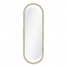 Espelho De Corpo Glam Dourado 140x43cm Oblongo