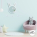 Espelho Decorativo Infantil 48x37cm Coelho