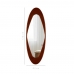 Espelho Emoldurado Antique Freijó 134x47cm Oval