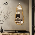 Espelho Emoldurado Pendulo Tauar&iacute; 142x55cm 